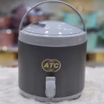 کلمن 8 لیتری داخل استیل ای تی سی ATC رنگ طوسی کد A108