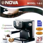 اسپرسو ساز نوا NOVA مدل 183 مشکی - تصویر 2