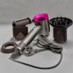 سشوار حلقه ای سوپر سونیک leafless hair dryer (5 سر) نقره ای