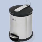 سطل زباله استیل یونیک 14 لیتری با آرام بند UN-4450