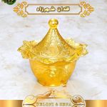 قندان بزرگ طلایی شهرزاد دلونی Deloni