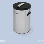 سطل برنج 10 کیلویی استیل بدون پیمانه یونیک مدل UN-4470