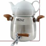 کتری و قوری 3 لیتر برند نزاز NEZAZ مدل 2804