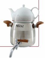 کتری و قوری 3 لیتر برند نزاز NEZAZ مدل 2804