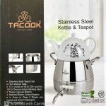 کتری و قوری 3/5 لیتر شیردار تکوک t010 TACOOK