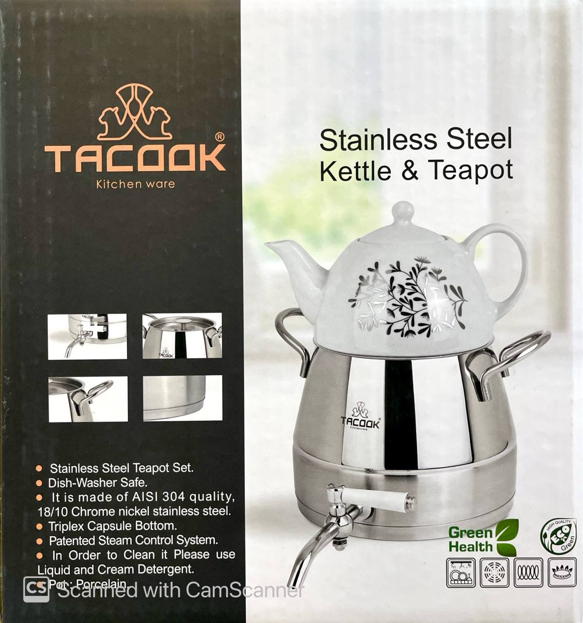 IMG_20250716_162600_763 کتری و قوری 3/5 لیتر شیردار تکوک t010 TACOOK - Image 1