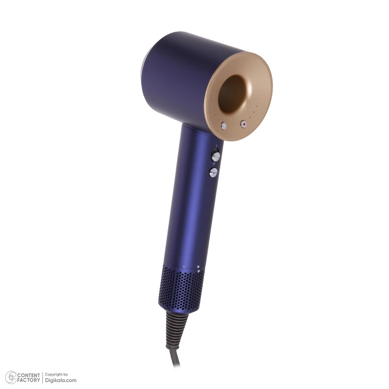 IMG_9183 سشوار حلقه ای سوپر سونیک leafless hair dryer (5 سر) رنگ ابی - Image 1