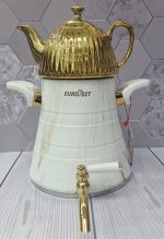 کتری و قوری 5 لیتر استیل یوروست EURO7SET مدل 2155
