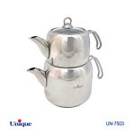 کتری و قوری استیل 2/70 لیتر ترک یونیک مدل UN-7503